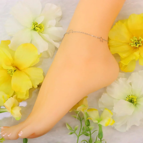 Minimalist Anklet, Sleek & Modern Design, Women’s Fashion, YC110324-A - Picture 10 of 10